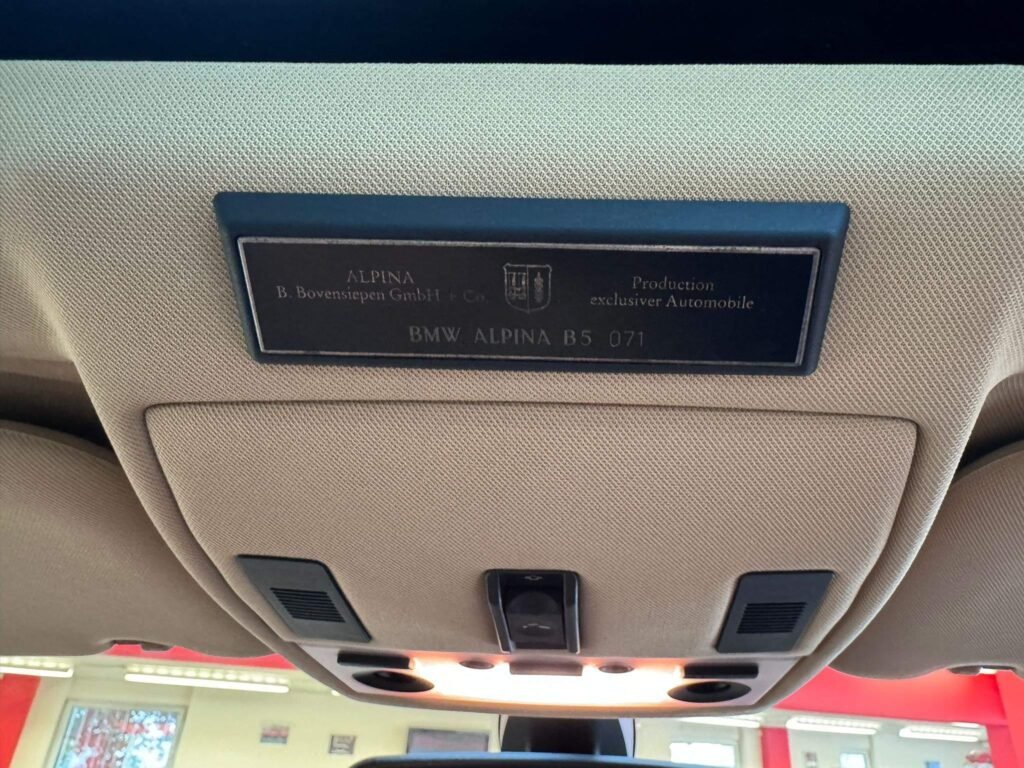 2010 BMW Alpina B5 FJ55FSS