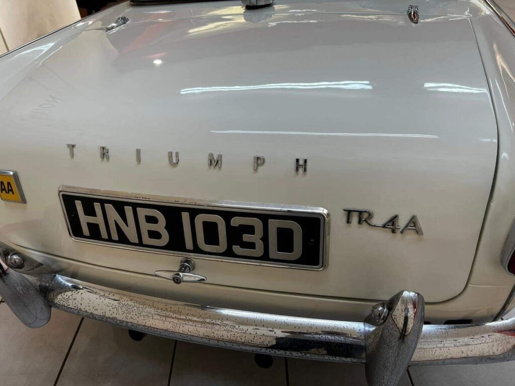 1966 Triumph TR4 HNB103D